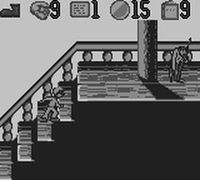 une photo d'Ã©cran de The Pagemaster sur Nintendo Game Boy